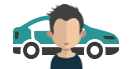 car-teenager-icon